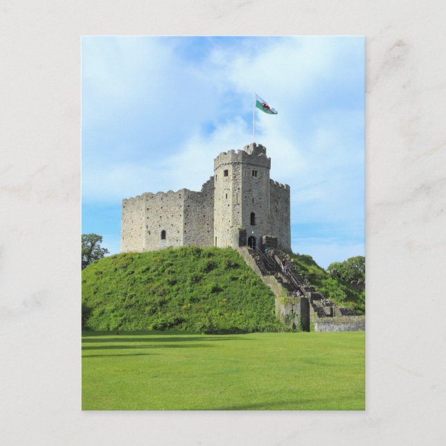 Cardiff Castle Keep II Postcard (Front)