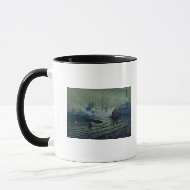 Cardiff Docks, 1896 Mug (Left)