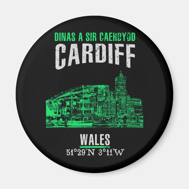 Cardiff Magnet (Front)
