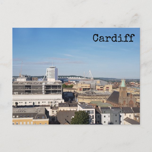 Cardiff Postcard (Front)
