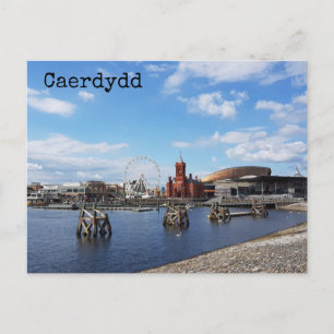 Cardiff Postcard Caerdydd
