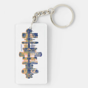 Cardiff Skyline Key Ring