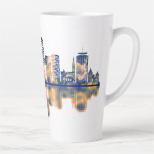 Cardiff Skyline Latte Mug