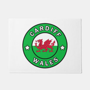 Cardiff Wales Doormat