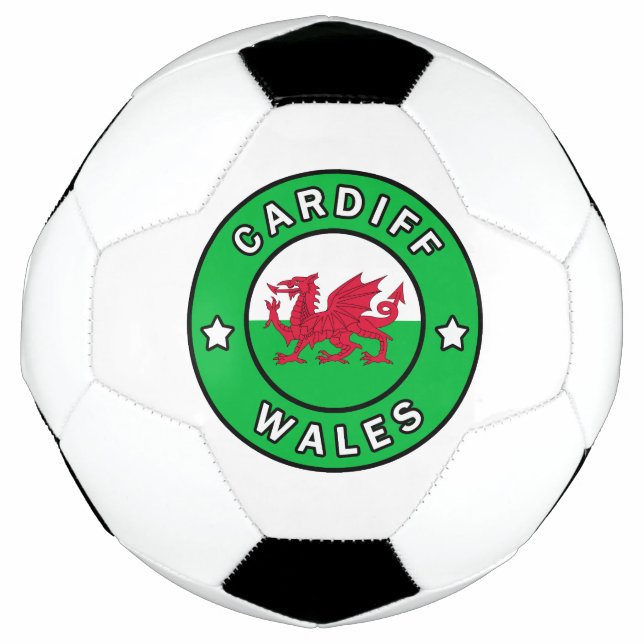 Cardiff Wales Soccer Ball (Front)