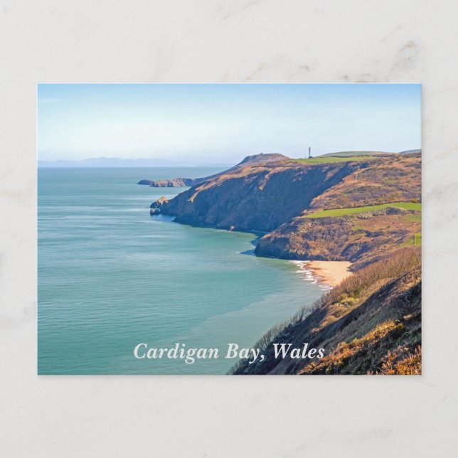 Cardigan Bay, Wales, Postcard (Front)