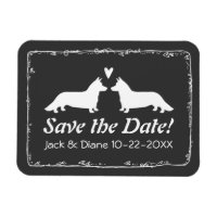 Cardigan Corgis Wedding Save the Date