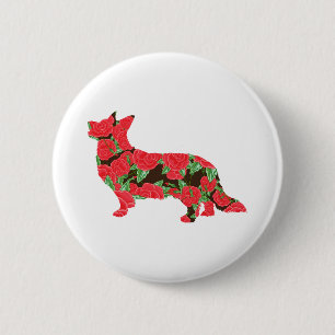 Cardigan Welsh Corgi 6 Cm Round Badge