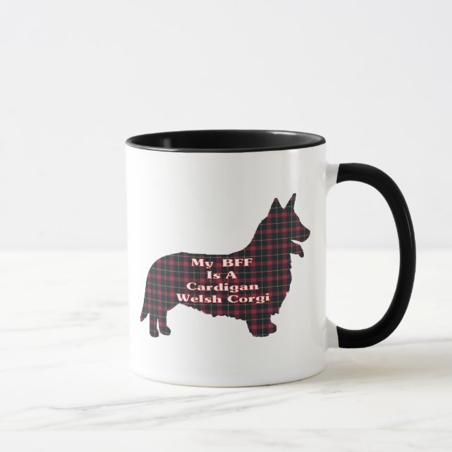 Cardigan Welsh Corgi BFF Mug (Right)