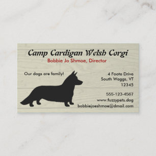 Cardigan Welsh Corgi Business Card