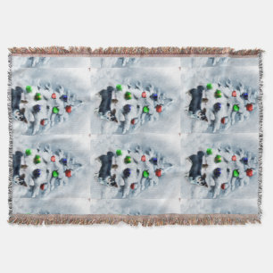 Cardigan Welsh Corgi Christmas Gifts Throw Blanket
