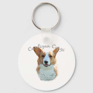 Cardigan Welsh Corgi  Dad 2 Key Ring
