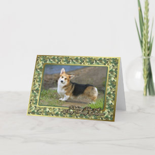 Cardigan Welsh Corgi Dog Blank Christmas Card