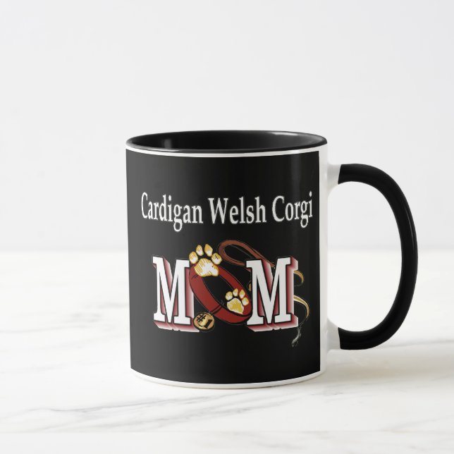 Cardigan Welsh Corgi Dog MOM Mug (Right)