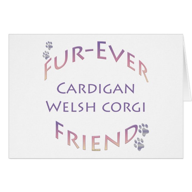 Cardigan Welsh Corgi Furever (Front Horizontal)