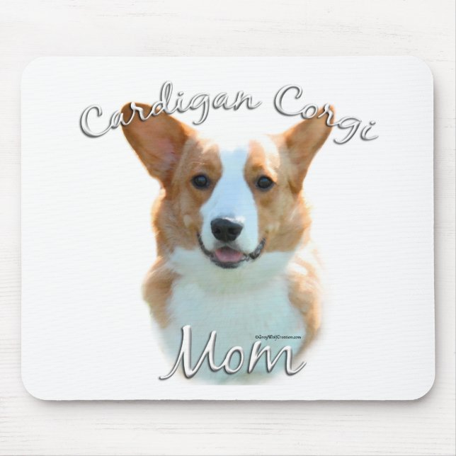 Cardigan Welsh Corgi  Mum 2 Mouse Pad (Front)