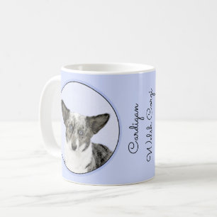Cardigan Welsh Corgi Painting - Original Dog Art Coffee Mug