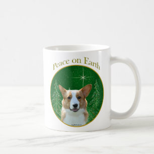 Cardigan Welsh Corgi Peace Coffee Mug