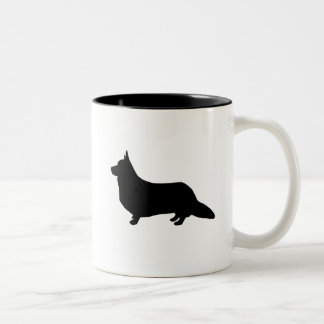 Cardigan Welsh Corgi Two-Tone Coffee Mug