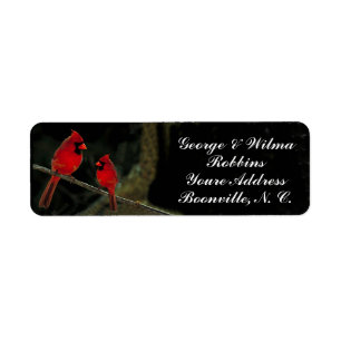 CARDINAL-2* RETURN ADDRESS LABEL