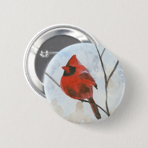 Cardinal 6 Cm Round Badge