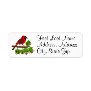 Cardinal Address Labels