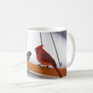 Cardinal and Juncos Coffee mug