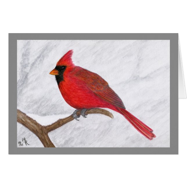 Cardinal Art Card (Front Horizontal)
