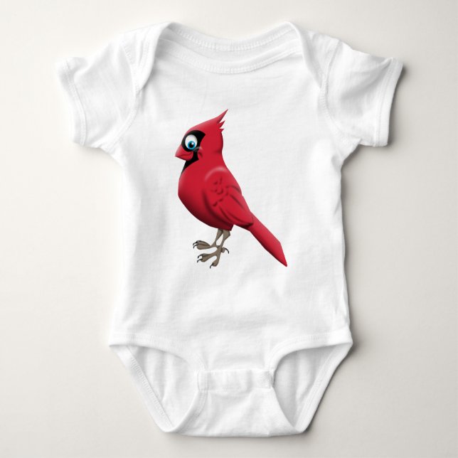 CARDINAL BABY BODYSUIT (Front)