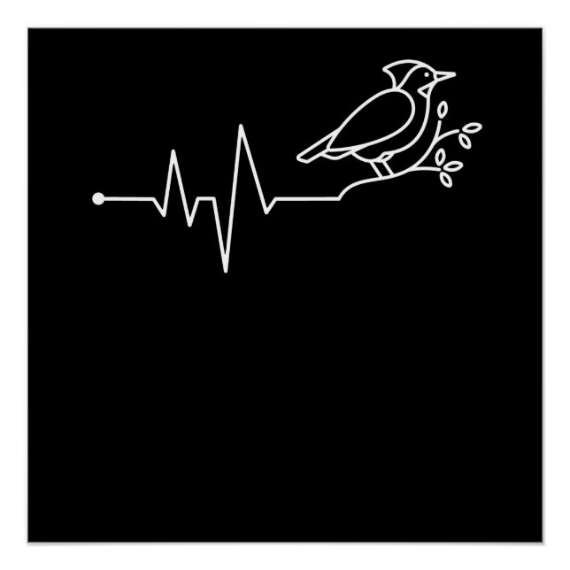 Cardinal Bird Birds Animals Poster (Front)