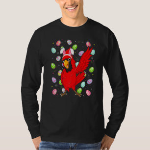 Cardinal Bird Easter Egg Funny Cardinal Easter Su T-Shirt