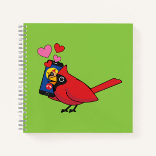 Cardinal Bird Love Mating Calls Notebook