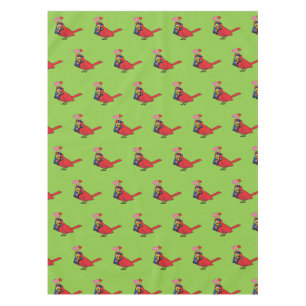 Cardinal Bird Love Mating Calls Tablecloth