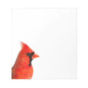 Cardinal Bird Notepad