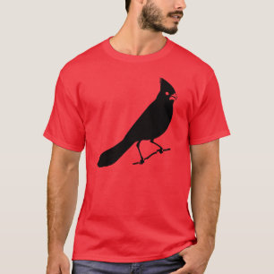Cardinal Bird T-Shirt Black