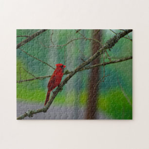 Cardinal Birds. Jigsaw Puzzle