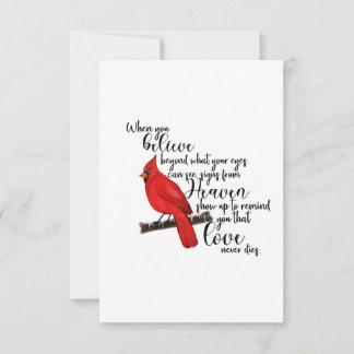 Cardinal Card