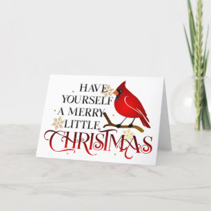 Cardinal Christmas Holiday Card