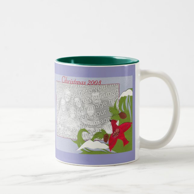 Cardinal Christmas Mug (Right)