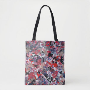 Cardinal Confetti Tote Bag