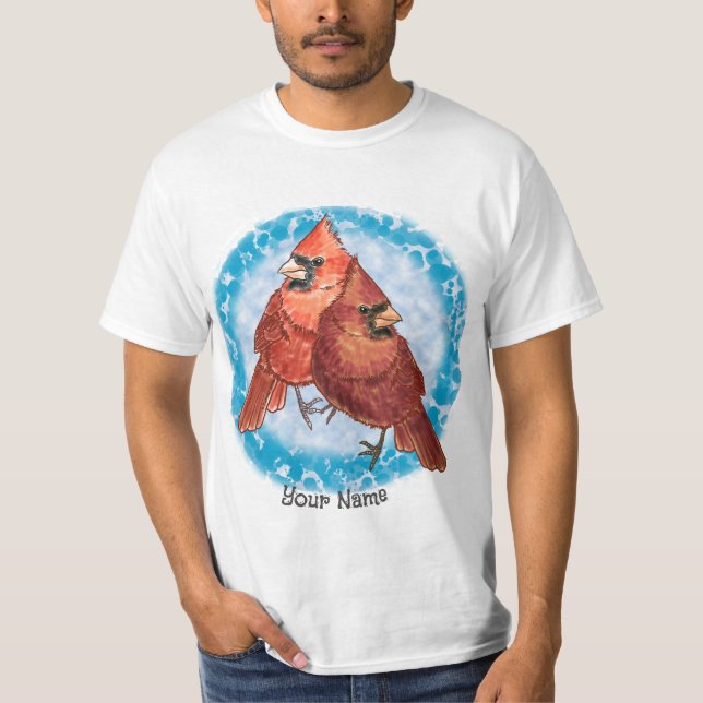 Cardinal Couple t-shirt (Front)