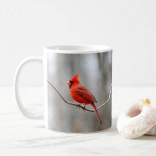 Cardinal Crest Portrait Coffee Mug