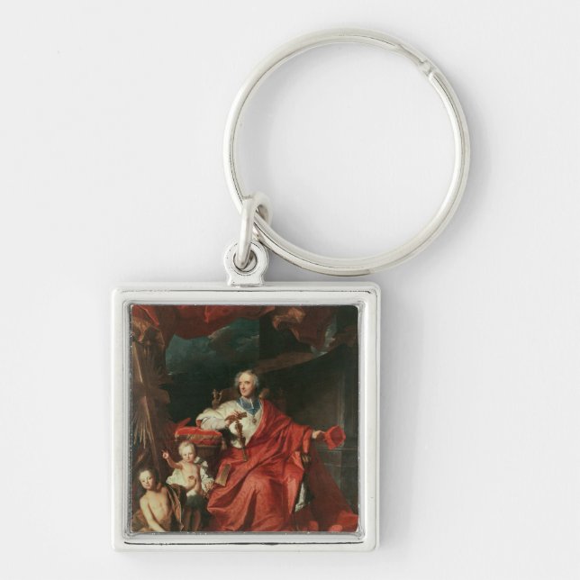 Cardinal de Bouillon  Opening Key Ring (Front)