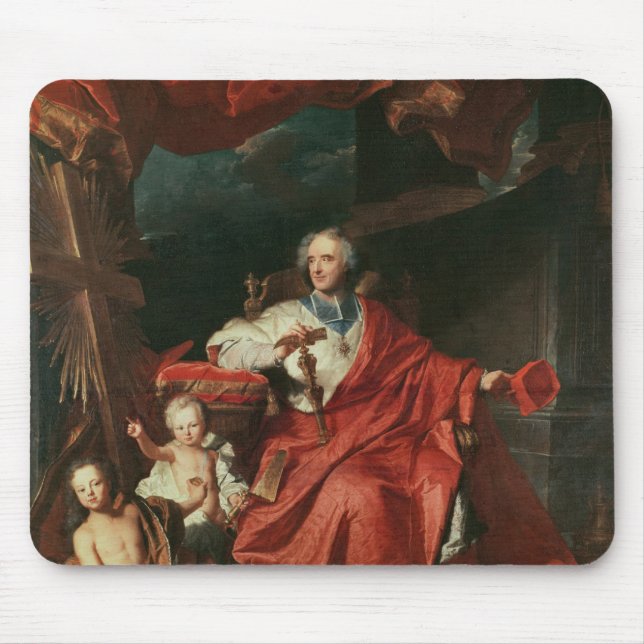 Cardinal de Bouillon  Opening Mouse Pad (Front)