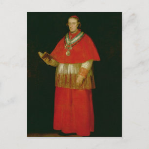 Cardinal Don Luis de Bourbon  c.1800 Postcard