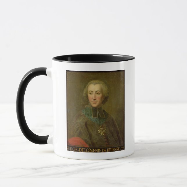 Cardinal Etienne-Charles de Lomenie de Brienne Mug (Left)