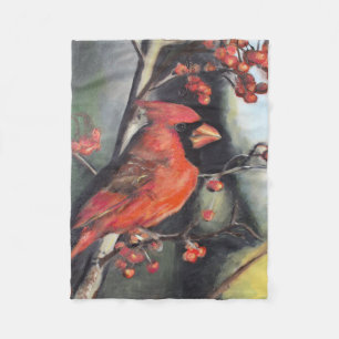 Cardinal Fleece Blanket