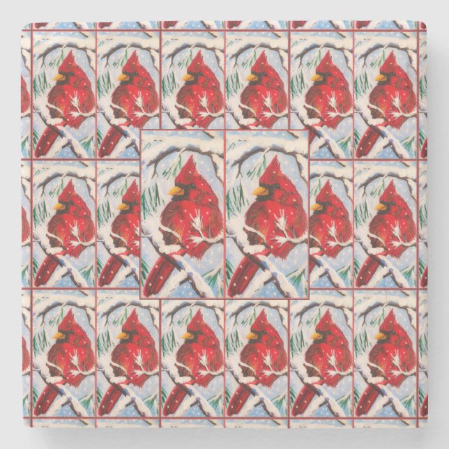 Cardinal Fun Coaster (Front)