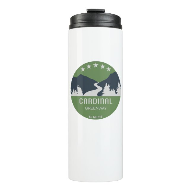 Cardinal Greenway Indiana Thermal Tumbler (Front)