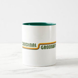 Cardinal Greenway Indiana Two-Tone Coffee Mug